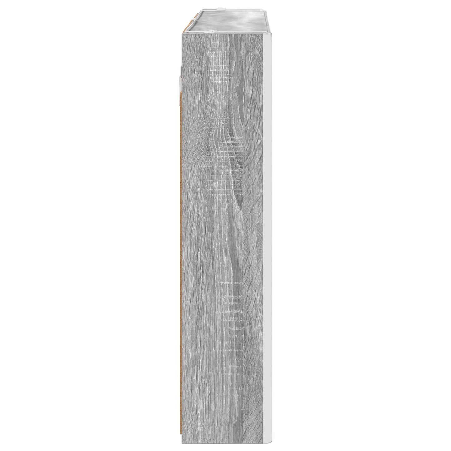 Bathroom Mirror Cabinet Grey Sonoma 103.5 x 15.5 x 70 cm