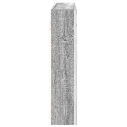 Bathroom Mirror Cabinet Grey Sonoma 103.5 x 15.5 x 70 cm