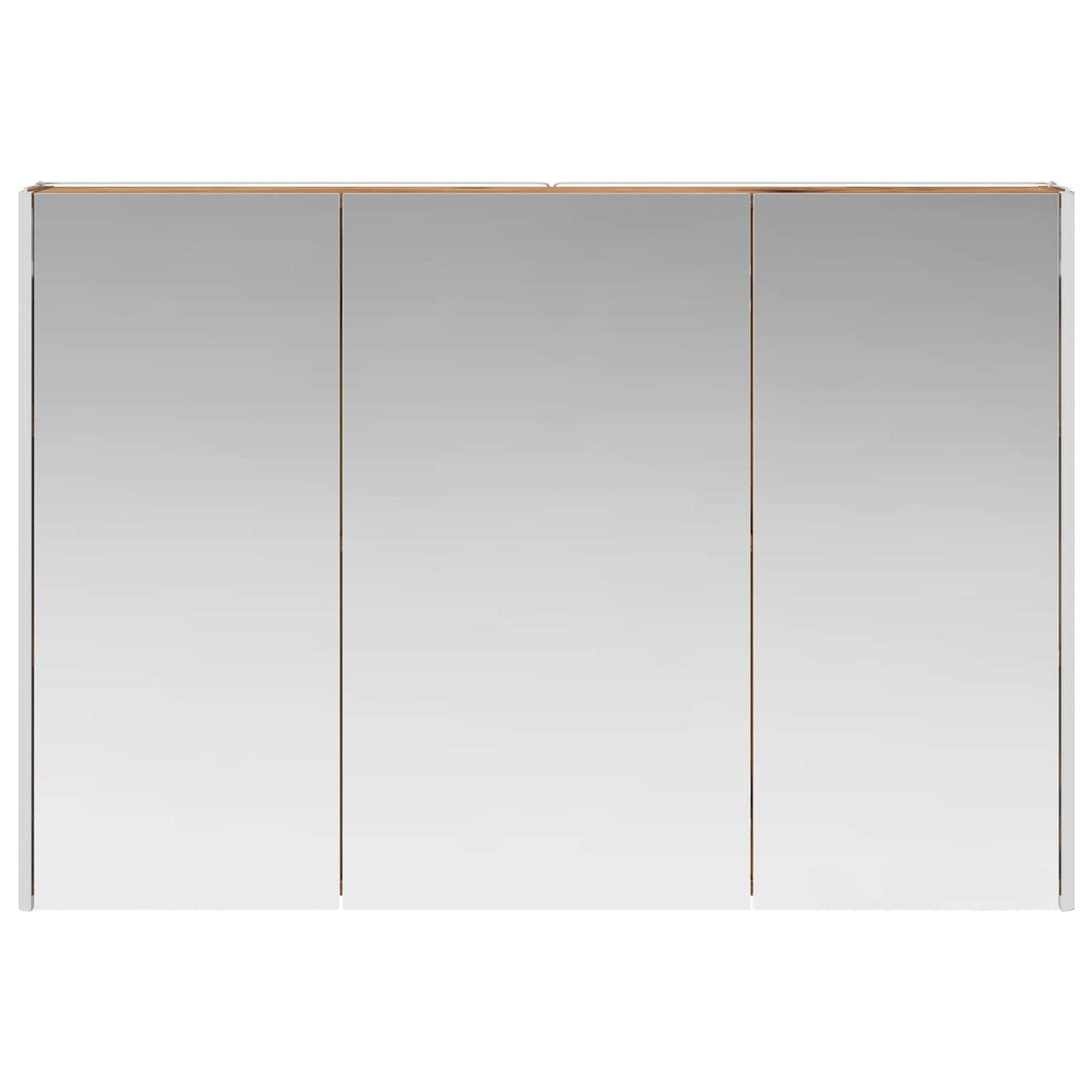 Bathroom Mirror Cabinet Old Wood 103.5 x 15.5 x 70 cm