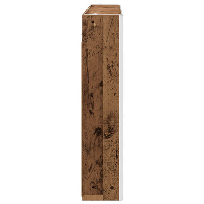 Bathroom Mirror Cabinet Old Wood 103.5 x 15.5 x 70 cm