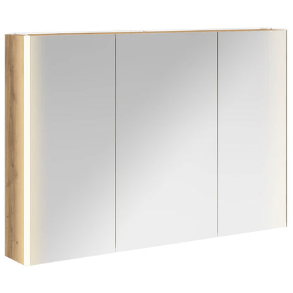 Bathroom Mirror Cabinet Artisian Oak 103.5 x 15.5 x 70 cm