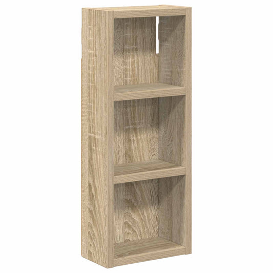 Bathroom Wall Cabinet Sonoma Oak 20 x 10 x 50 cm
