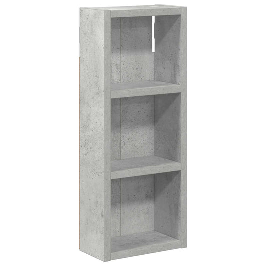 Bathroom Wall Cabinet Concrete Grey 20 x 10 x 50 cm