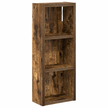 Bathroom Wall Cabinet with Shelf Smoked Oak 20 x 10 x 50 cm