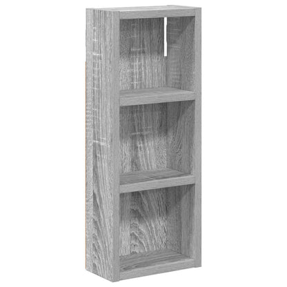 Bathroom Wall Cabinet with Shelf Grey Sonoma 20 x 10 x 50 cm