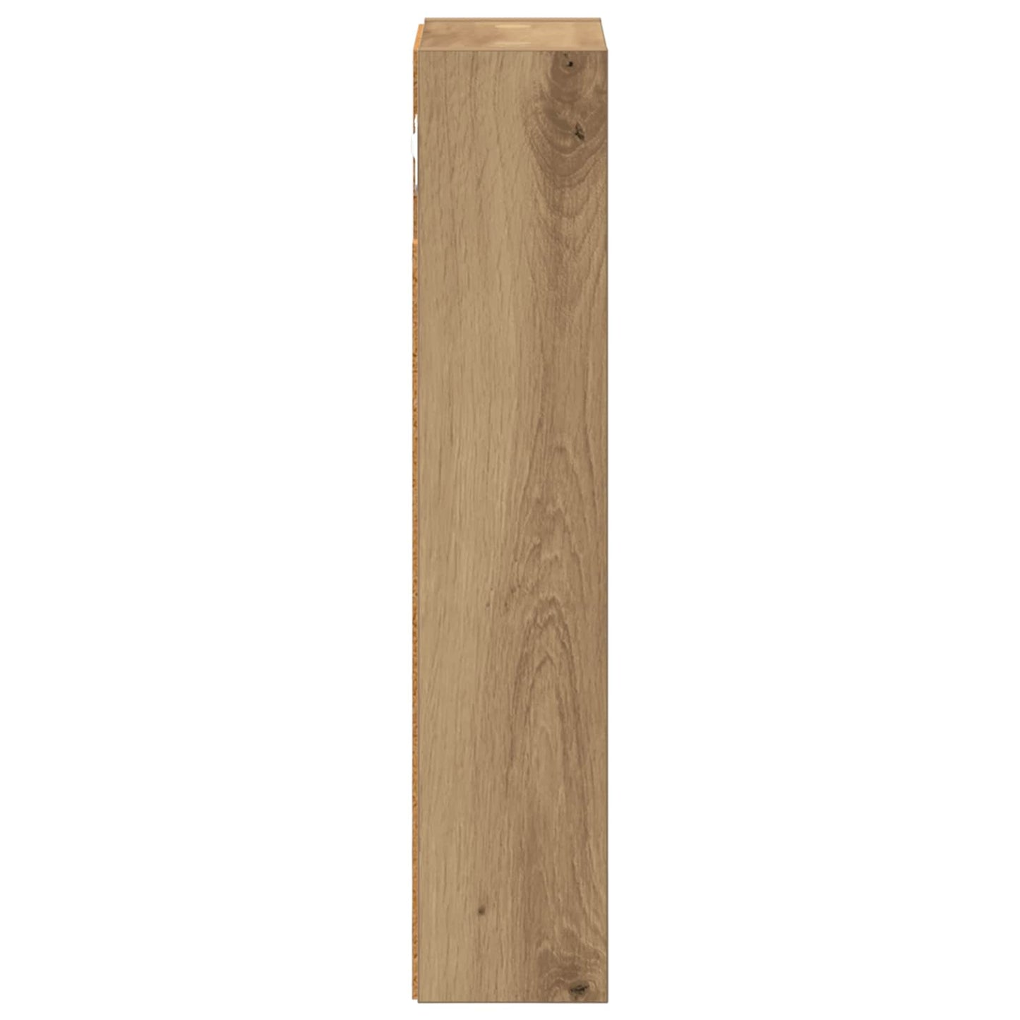 Bathroom Wall Cabinet Artisian Oak 20 x 10 x 50 cm
