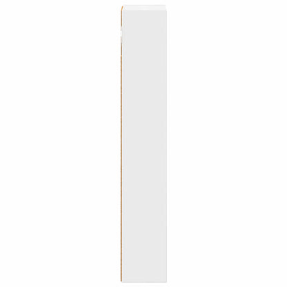 Bathroom Wall Cabinet White 20 x 10 x 60.5 cm Engineered wood