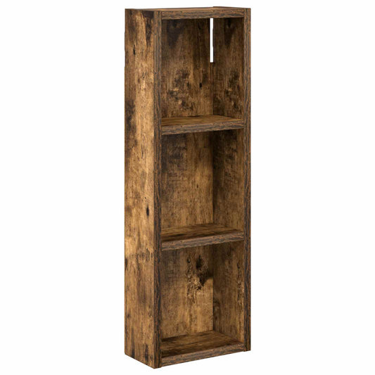 Bathroom Wall Cabinet Smoked Oak 20 x 10 x 60.5 cm