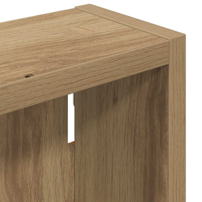 Bathroom Wall Cabinet Artisian Oak 20 x 10 x 60.5 cm