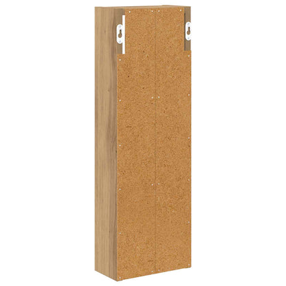 Bathroom Wall Cabinet Artisian Oak 20 x 10 x 60.5 cm