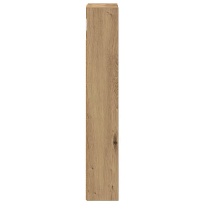 Bathroom Wall Cabinet Artisian Oak 20 x 10 x 60.5 cm