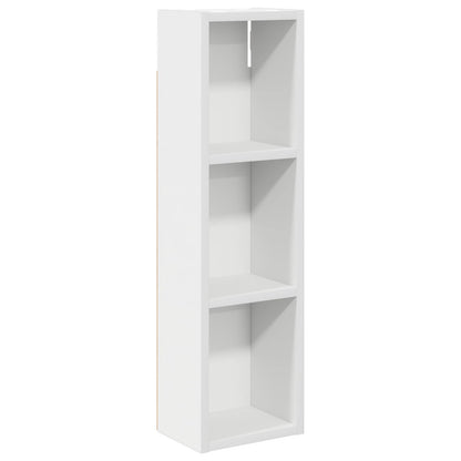 Bathroom Wall Cabinet White 20 x 14 x 70 cm Engineered wood