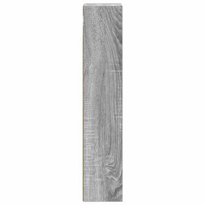 Bathroom Wall Cabinet with Shelf Grey Sonoma 20 x 14 x 70 cm