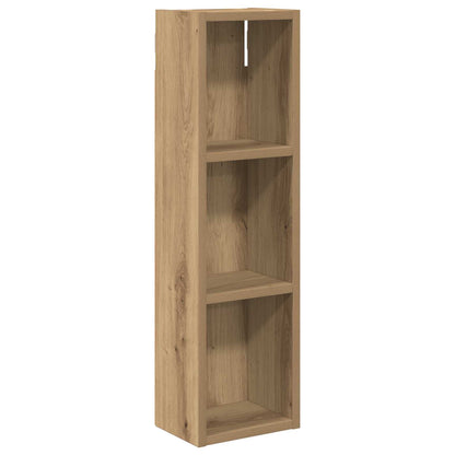 Bathroom Wall Cabinet Artisian Oak 20 x 14 x 70 cm