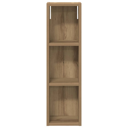 Bathroom Wall Cabinet Artisian Oak 20 x 14 x 70 cm