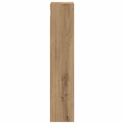 Bathroom Wall Cabinet Artisian Oak 20 x 14 x 70 cm