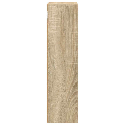 Bathroom Wall Cabinet Sonoma Oak 20 x 16 x 62.5 cm