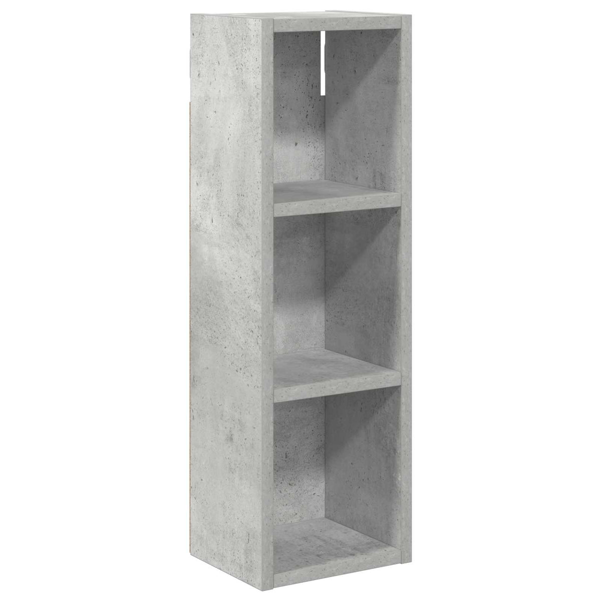Bathroom Wall Cabinet Concrete Grey 20 x 16 x 62.5 cm