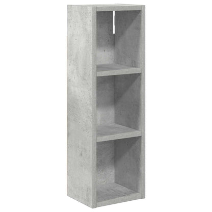 Bathroom Wall Cabinet Concrete Grey 20 x 16 x 62.5 cm