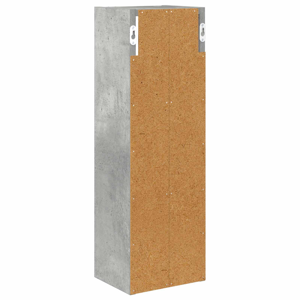 Bathroom Wall Cabinet Concrete Grey 20 x 16 x 62.5 cm