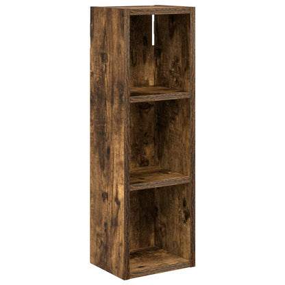Bathroom Wall Cabinet Smoked Oak 20 x 16 x 62.5 cm