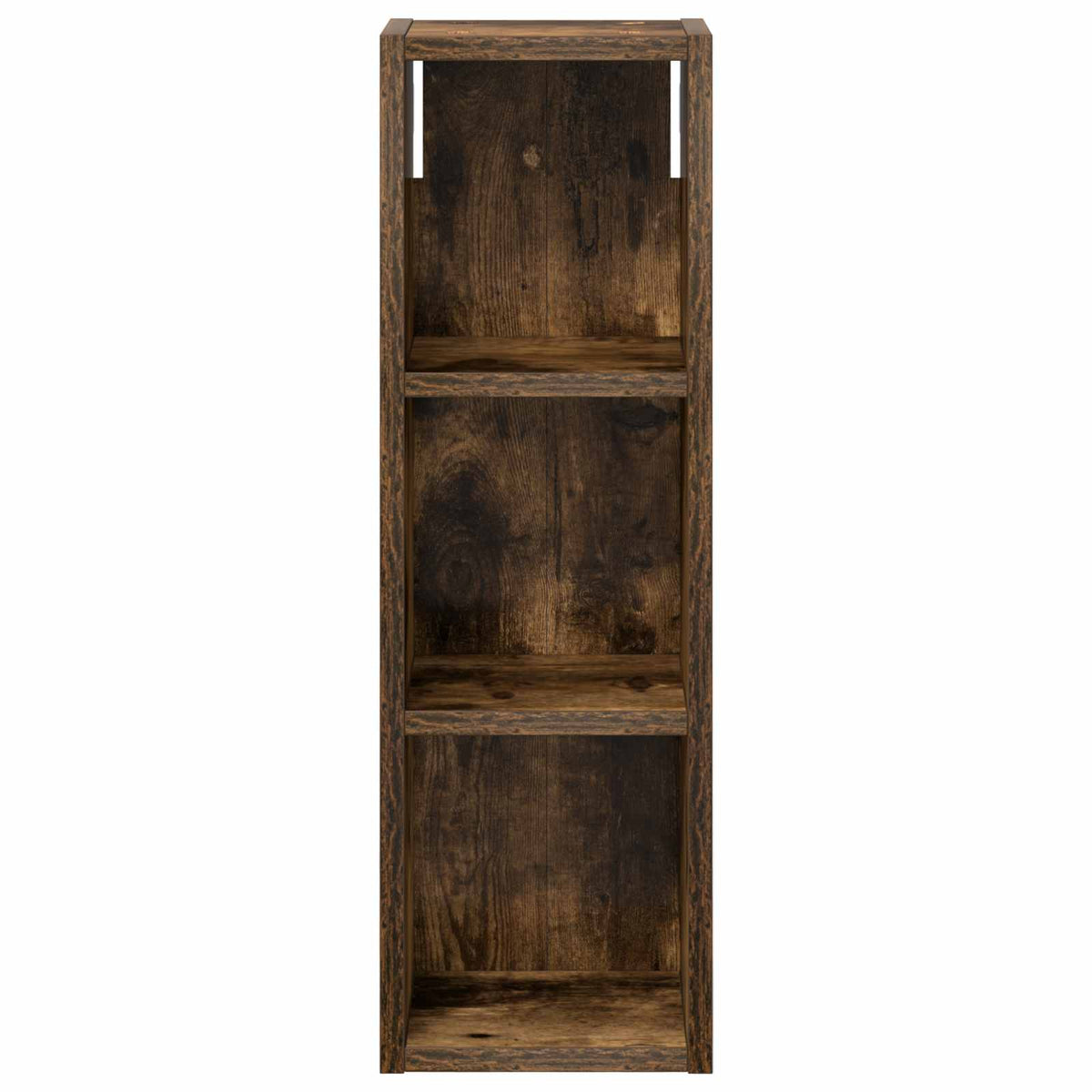 Bathroom Wall Cabinet Smoked Oak 20 x 16 x 62.5 cm