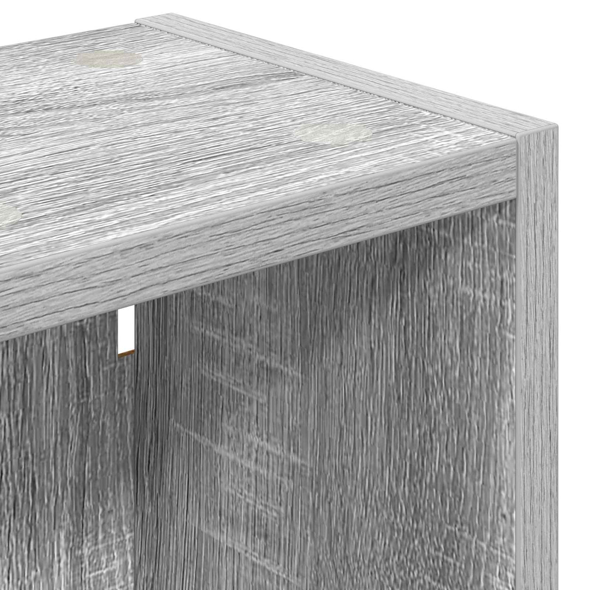 Bathroom Wall Cabinet Grey Sonoma 20 x 16 x 62.5 cm