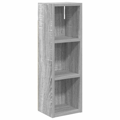 Bathroom Wall Cabinet Grey Sonoma 20 x 16 x 62.5 cm