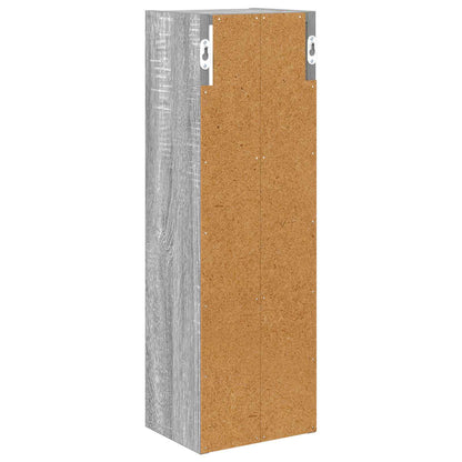 Bathroom Wall Cabinet Grey Sonoma 20 x 16 x 62.5 cm