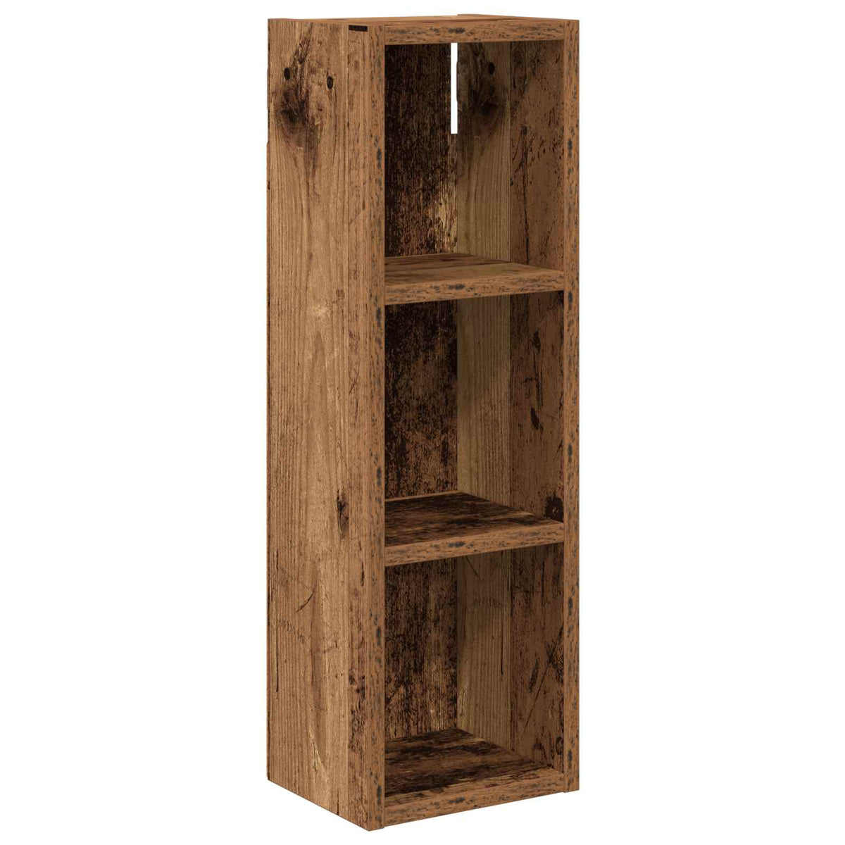 Bathroom Wall Cabinet Old Wood 20 x 16 x 62.5 cm