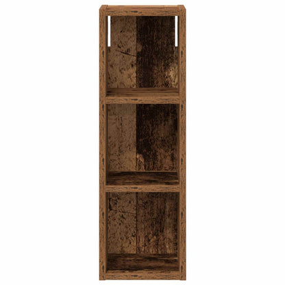 Bathroom Wall Cabinet Old Wood 20 x 16 x 62.5 cm