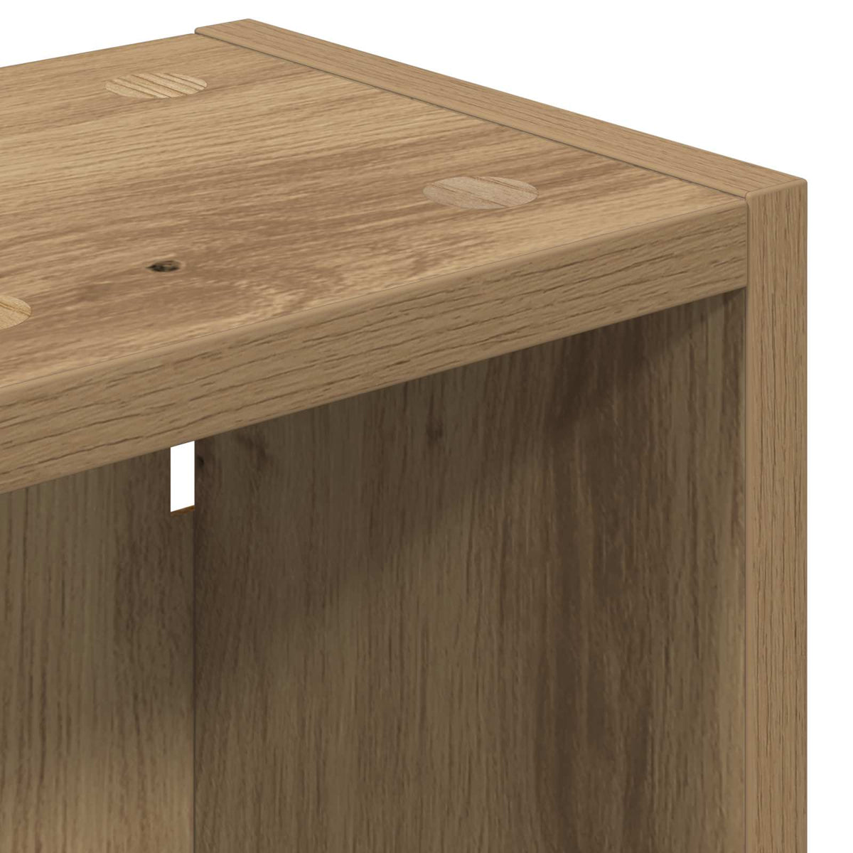 Bathroom Wall Cabinet Artisan Oak 20 x 16 x 62.5 cm