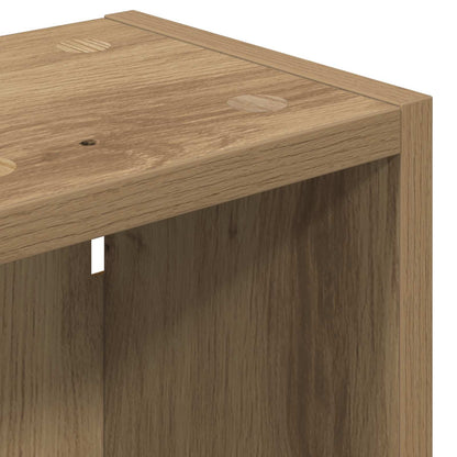 Bathroom Wall Cabinet Artisan Oak 20 x 16 x 62.5 cm