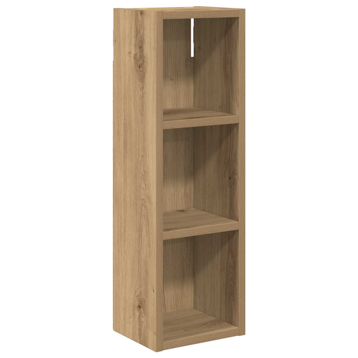 Bathroom Wall Cabinet Artisan Oak 20 x 16 x 62.5 cm