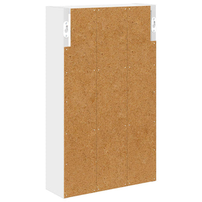 Bathroom Wall Cabinet White 30 x 10 x 50 cm Engineered wood