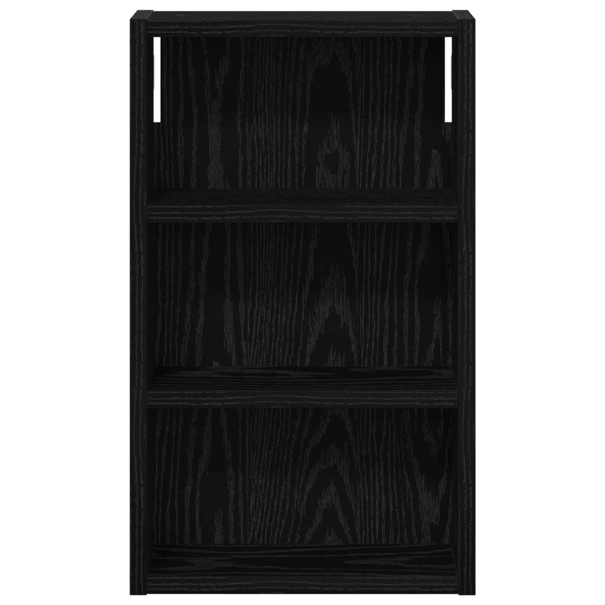Bathroom Wall Cabinet Black Oak 30 x 10 x 50 cm Engineered wood