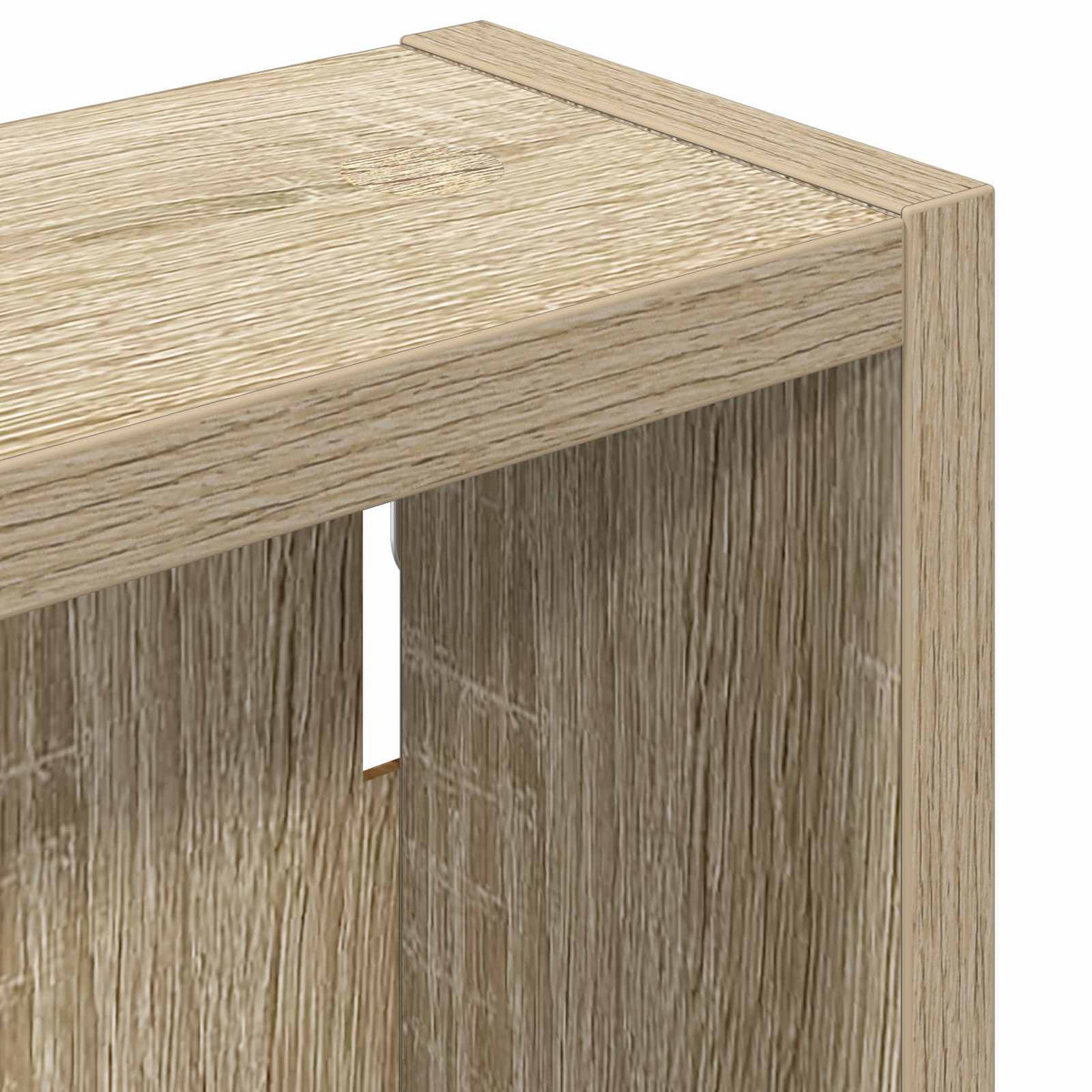 Bathroom Wall Cabinet Sonoma Oak 30 x 10 x 50 cm