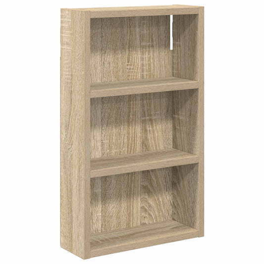 Bathroom Wall Cabinet Sonoma Oak 30 x 10 x 50 cm