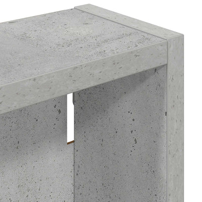 Bathroom Wall Cabinet Concrete Grey 30 x 10 x 50 cm
