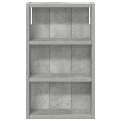 Bathroom Wall Cabinet Concrete Grey 30 x 10 x 50 cm