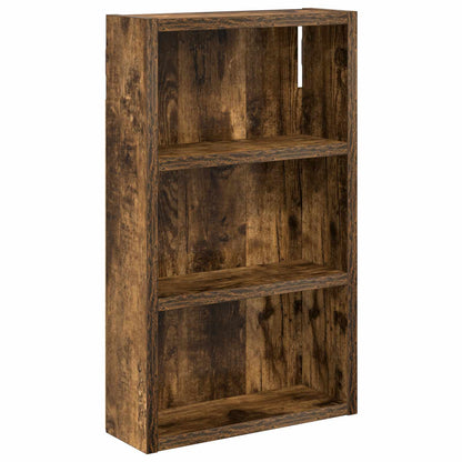 Bathroom Wall Cabinet Smoked Oak 30 x 10 x 50 cm