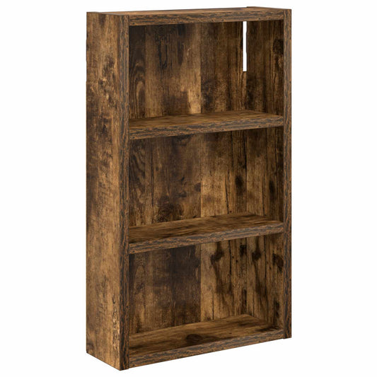 Bathroom Wall Cabinet Smoked Oak 30 x 10 x 50 cm