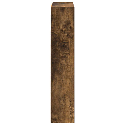 Bathroom Wall Cabinet Smoked Oak 30 x 10 x 50 cm