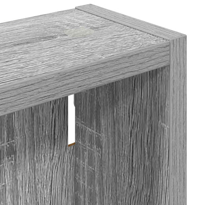 Bathroom Wall Cabinet Grey Sonoma 30 x 10 x 50 cm