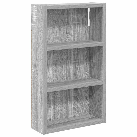 Bathroom Wall Cabinet Grey Sonoma 30 x 10 x 50 cm
