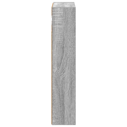 Bathroom Wall Cabinet Grey Sonoma 30 x 10 x 50 cm