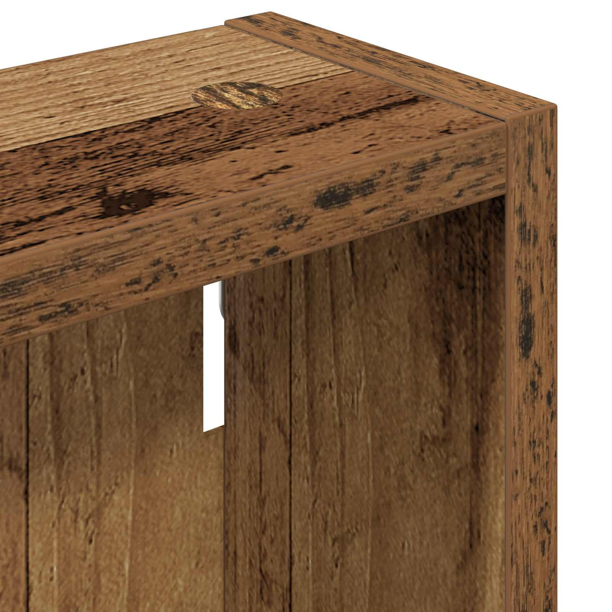 Bathroom Wall Cabinet Old Wood 30 x 10 x 50 cm Engineered wood