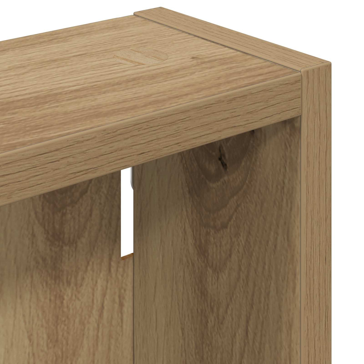 Bathroom Wall Cabinet Artisan Oak 30 x 10 x 50 cm