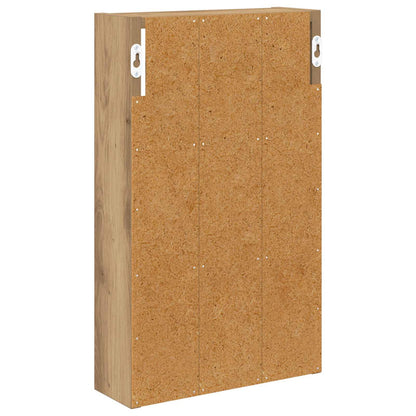 Bathroom Wall Cabinet Artisan Oak 30 x 10 x 50 cm