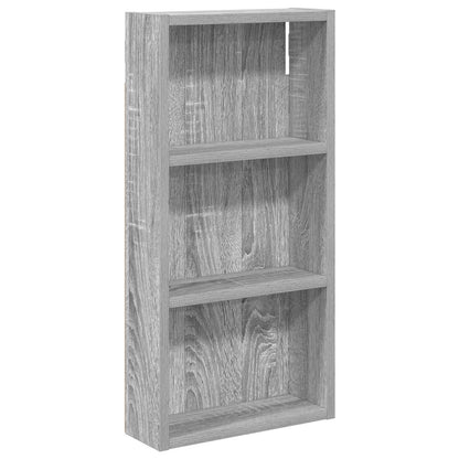 Bathroom Wall Cabinet with Shelf Grey Sonoma 30 x 10 x 60.5 cm